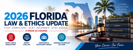 2026 Florida Adjuster Law & Ethics Update: Stay Compliant and Current