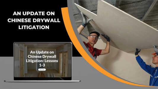 An Update on Chinese Drywall Litigation - FL