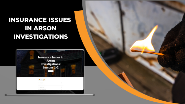 Ae21 Lettering Insurance Issues in Arson Investigations - AR – AE21 Incorporated