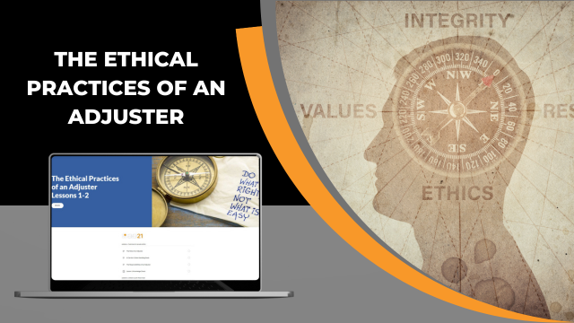 The Ethical Practices of an Adjuster - UT